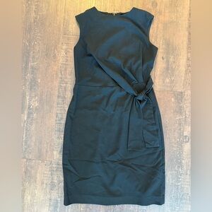 Ann Taylor Black One Shoulder Dress